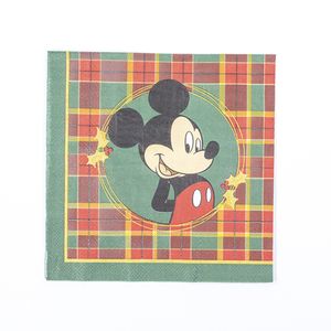 Guardanapo de Papel Natal Mickey 20 Folhas 33x33cm 1058458 - Cromus