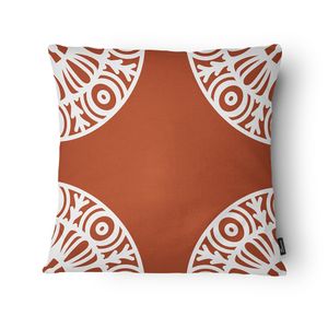 Capa Almofada Winter Pallet 1193321 Microfibra Terra Siena 43x43cm 1193321 - Tuti Gottô