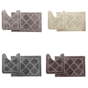 Kit Tapete Banheiro Genebra 2 Peças Sortido 40x45cm 70057100830369 - Corttex