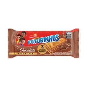 Biscoito Wafer Recheado Sabor Chocolate 80g 30000660 - Capricche