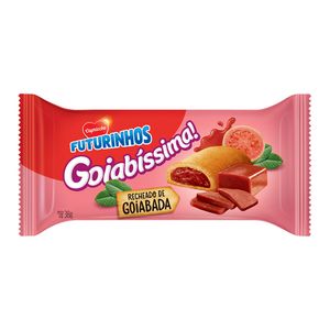 Biscoito Doce Goiabíssima Recheado de Goiabada 38g 30000303 - Capricche