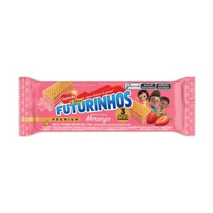 Biscoito Wafer Recheado Sabor Morango 28g 30000671 - Capricche