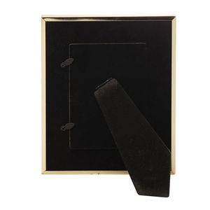 Porta Retrato 10x15 Metal Dourado Com Palha 5988 - Lyor