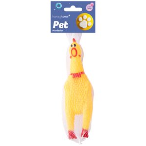 Brinquedo Pet Mordedor Frango Vinil Amarelo 15,5x4x4cm LM2973PET-honeyhome