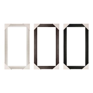 Espelho Decorativo Retangular Moldura Mdf Sortido 65,5x36,2x1,5cm LM2835 - honeyhome