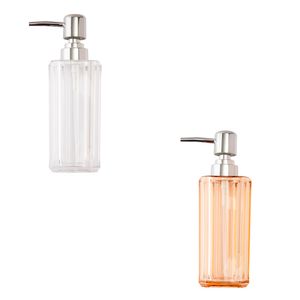 Dispenser Sabonete Líquido Acrílico e Plástico Sortido 500ml 18x6cm LM2625 - honeyhome