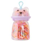 Kit_Elásticos_Para_Cabelo_Pote_Urso_Com_200_Peças_Plástico_Sortido_2cm_Ref.LM2804_honeyhome