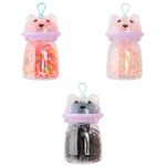 Kit_Elásticos_Para_Cabelo_Pote_Urso_Com_200_Peças_Plástico_Sortido_2cm_Ref.LM2804_honeyhome