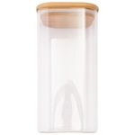 Pote_Hermetico_Quadrado_Futuro_Com_Tampa_Vidro_E_Bambu_1200ml_10x10x20cm_Ref.LM2556FTO_honeyhome