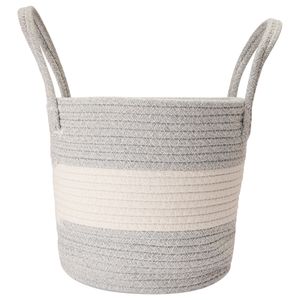 Cesto Multiúso Ambiente P Com Alça Agodão 26,5x26,5x23cm LM3034AMB - honeyhome