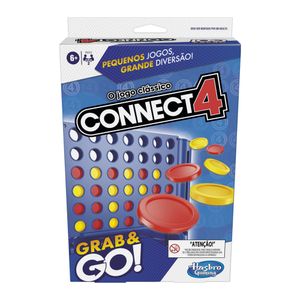 Jogo Connect 4 Grab And Go F8253 - Hasbro