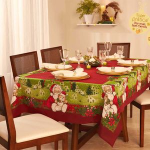 Toalha Mesa Pop Natal 140x140cm - Lepper