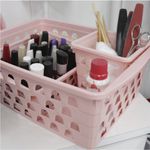 Cesto_Organizador_Multiuso_G_Retangular_Alto_Plástico_Rosa_29x20x11cm_Ref.1047_Uninjet