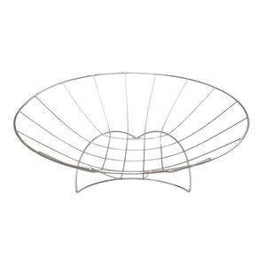 Fruteira de Mesa Redonda Cromada 11x29x29cm 06691 - Passerini