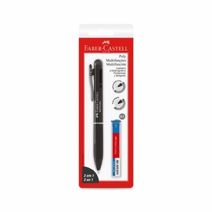 Lapiseira 0.7 E Caneta 3 Em 1 Mix Ref.SM07L31MIX-Faber Castell