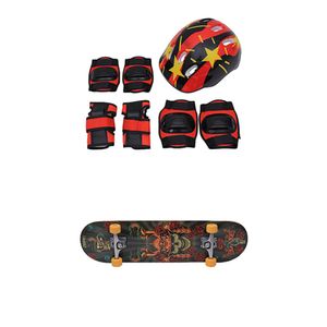 Skate Semi Profissional Com Kit de Proteção 8 Peças 6960 - Zippy Toys