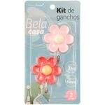 Kit_2_Ganchos_Autoadesivos_Flores_Ferro_E_Plástico_Sortidos_5x6,5x2cm_Ref.LM2655BEL_honeyhome