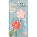 Kit_2_Ganchos_Autoadesivos_Flores_Ferro_E_Plástico_Sortidos_5x6,5x2cm_Ref.LM2655BEL_honeyhome