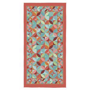 Toalha Praia Aveludada Estampada Colorama 70x140cm 6199388 - Lepper
