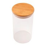 Pote_Hermético_Redondo_Futuro_Com_Tampa_Vidro_E_Bambu_800ml_8,5x15cm_LM2552FTO_-_honeyhome