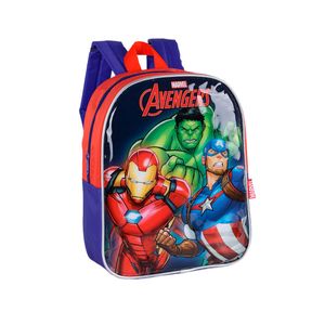 Mochila de Costas Infantil Marvel Avangers Poliéster Vermelho IS40863AGVM - MaxLog