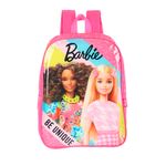 Mochila_de_Costas_Infantil_Barbie_Be_Unique_Poliéster_Pink_IS41411BBPK_-_MaxLog