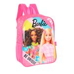 Mochila_de_Costas_Infantil_Barbie_Be_Unique_Poliéster_Pink_IS41411BBPK_-_MaxLog