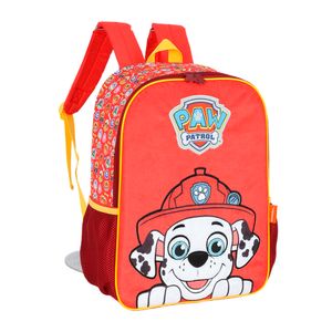 Mochila de Costas Infantil Patrulha Canina Poliéster Vermelho IS41621PAVM - MaxLog