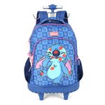 Mochilete_Com_Rodinhas_Infantil_Stitch_Poliéster_Azul_MC47741SCAZ_-_MaxLog