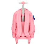 Mochilete_Com_Rodinhas_Infantil_Stitch_Poliéster_Salmão_MC49232SCSL_-_MaxLog