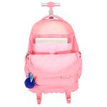 Mochilete_Com_Rodinhas_Infantil_Stitch_Poliéster_Salmão_MC49232SCSL_-_MaxLog