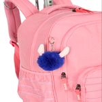 Mochilete_Com_Rodinhas_Infantil_Stitch_Poliéster_Salmão_MC49232SCSL_-_MaxLog