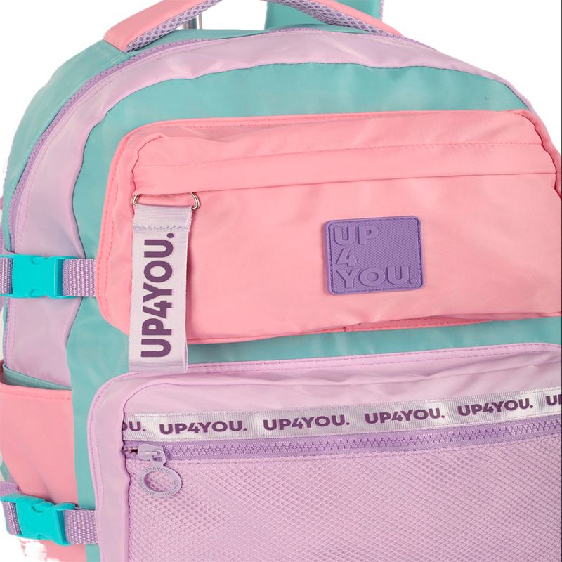 Mochila_de_Costas_Juvenil_Up4you_Laptop_Poliéster_Rosa_Ref.MJ49081UPRS_MaxLog
