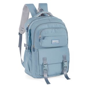Mochila de Costas Juvenil Up4you Poliéster Cinza MS47912UPCZ - MaxLog