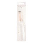 Kit_2_Pincéis_de_Maquiagem_Sombra_e_Lábios_Microfibra_Cabo_Branco_16x0,5cm_LM2982_-_honeyhome
