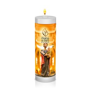 Vela Votiva Oração São José 250g 12250Jose - Chama de Ouro