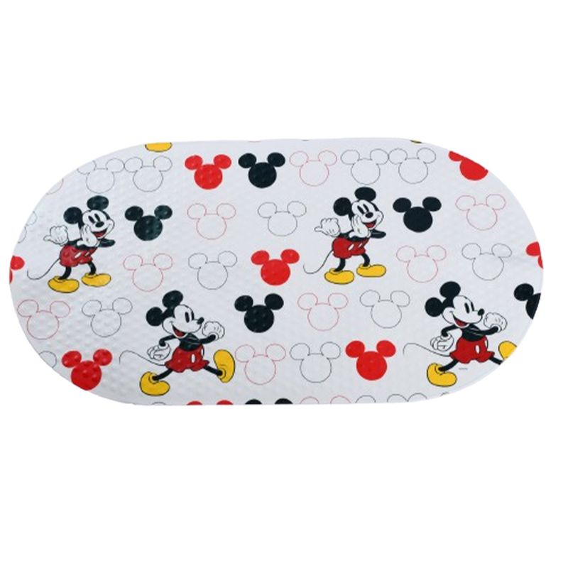 Tapete para Box Banheiro Mickey 68x37cm DIS032 Disney lojasmel
