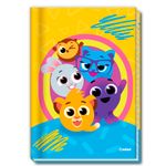 Caderno_Brochura_1/4_Capa_Dura_Bolofofos_Sortido_80_Folhas_283998_-_Credeal