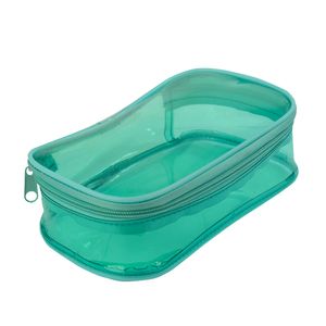 Estojo Escolar Baú Breeze Pvc Cristal Verde 4040 - Dac