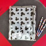 Fichário_Universitário_Mickey_Pvc_Cristal_Com_Botões_192_Folhas_Ref.4584_Dac