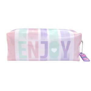 Estojo Escolar Tamanho Gg Enjoy Em Pvc 4613 - Dac