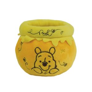 Organizador de Mesa Ursinho Pooh Fluffy Pelúcia Amarelo 4782 - Dac