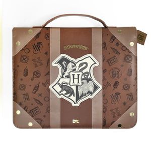 Fichário Universitário Harry Potter Com Zíper E Alça 48 Folhas 4828 - Dac