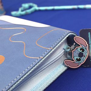 Fichário Universitário Stitch Com Zíper 48 Folhas 4827 - Dac