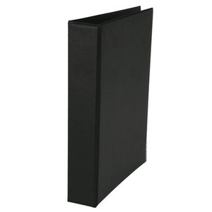 Fichário Arquivo Ofício Personalizável 4 Argolas Lombo 4cm Preto 7059 - Dac