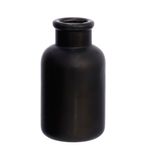 Vaso_Decorativo_Gemini_Cerâmica_Preto_14cm_Ref.VASO100PT_Hauskraft