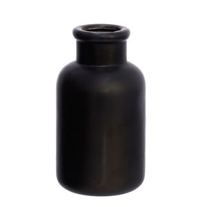 Vaso Decorativo Gemini Cerâmica Preto 14cm VASO100PT - Hauskraft