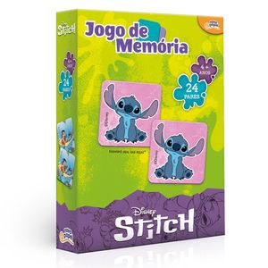 Jogo da Memória Stitch 24 Pares 8075 - Hasbro