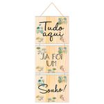 Placa_Decorativa_Com_Corda_"Tudo_Aqui_Já_Foi_Um_Sonho"_Mdf_Ref.JPL2222_Nsw