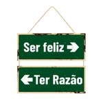 Placa_Decorativa_Com_Corda_"Ser_Feliz"_Mdf_Ref.JPL2042_Nsw